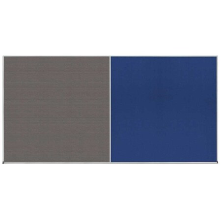 United Visual Products Enclosed Corkboard, 1 Door, 18"x24", 4" Fra UV3414-SATIN-CORK